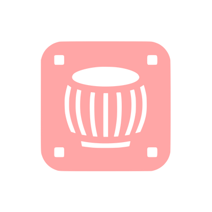 Logo Barrel Design #ffa6a6