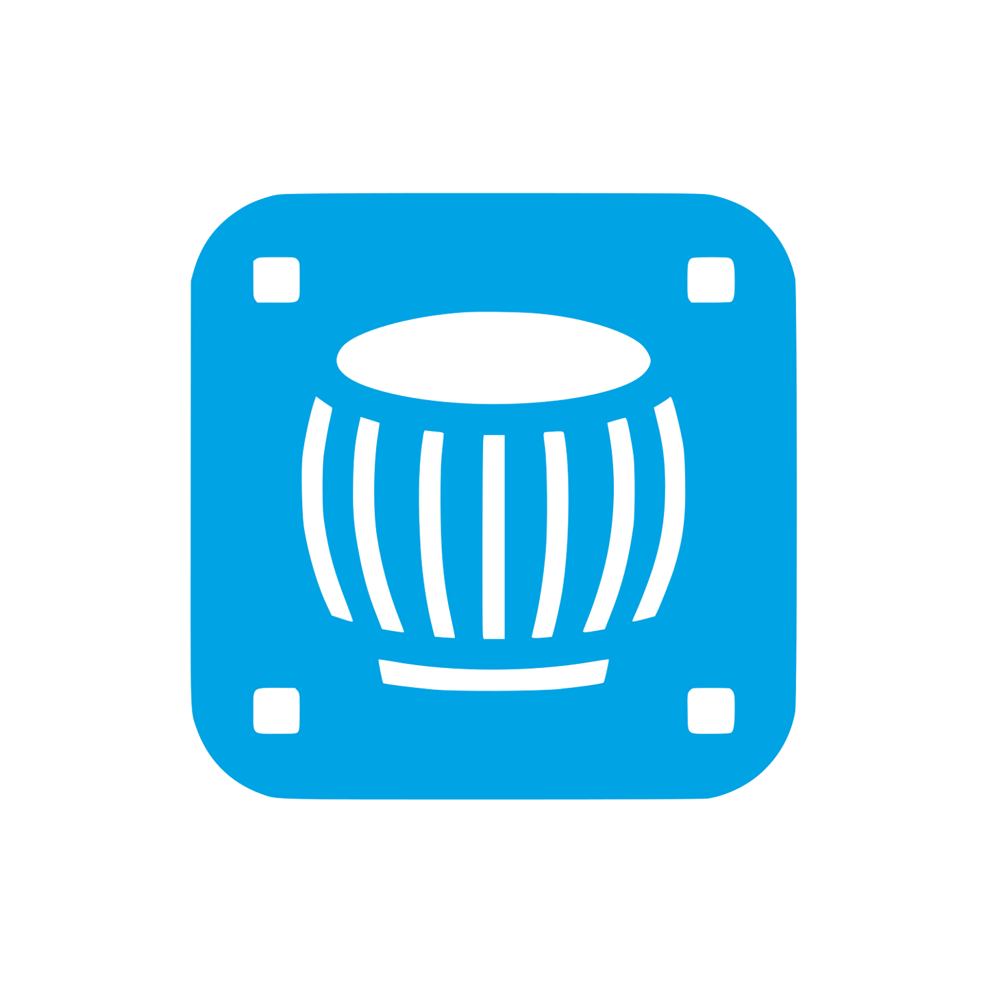 Logo Barrel Design #00a3e4