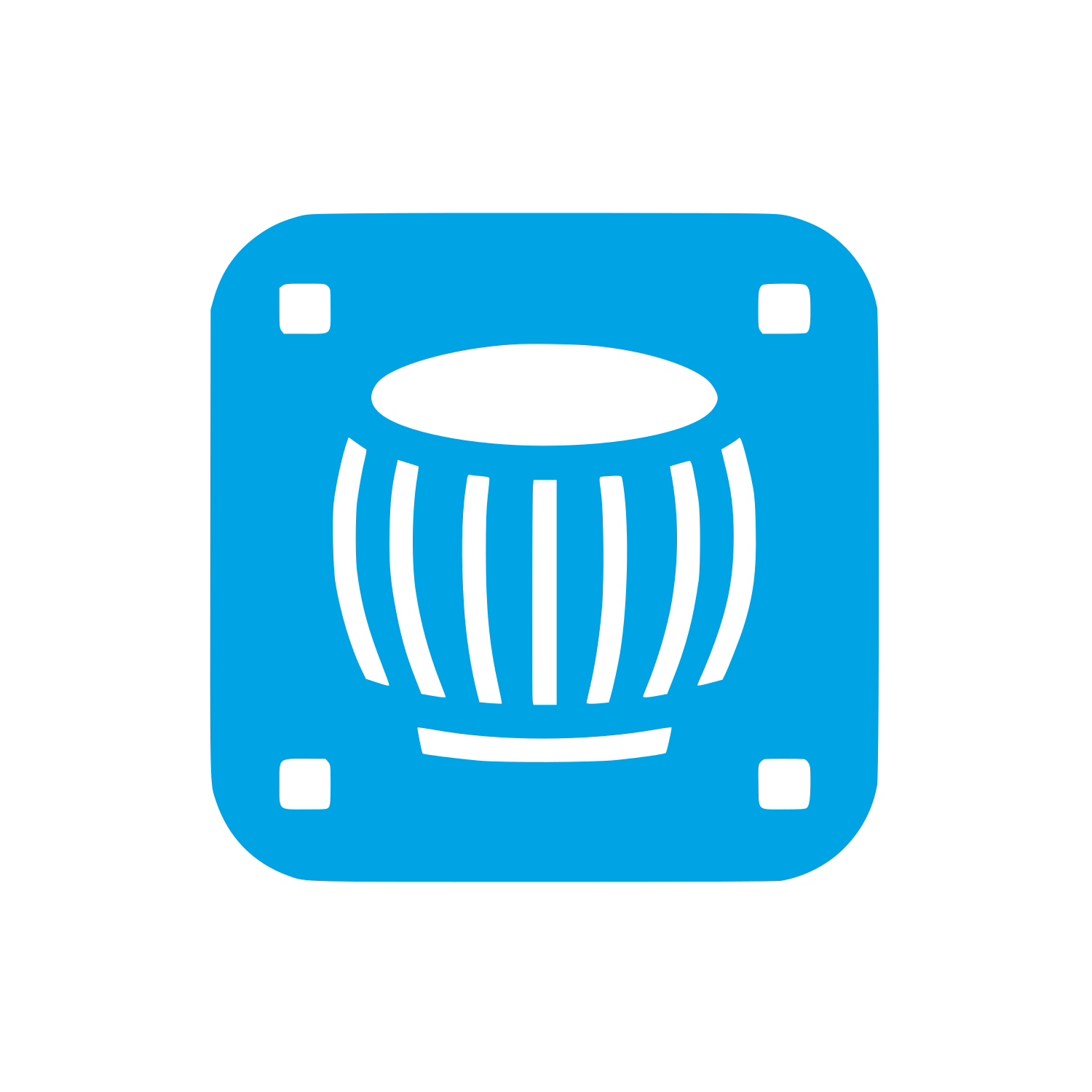 Logo Barrel Design #00a3e4
