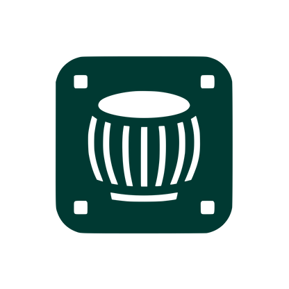 Logo Barrel Design #003932