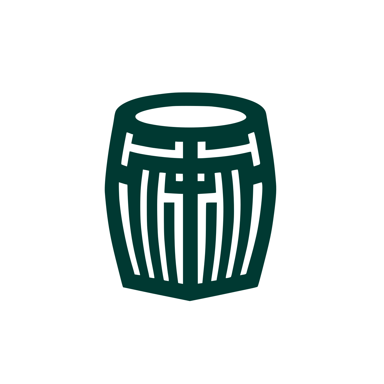 Barrel Logo Design #003932