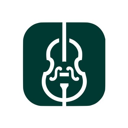 Logo Featuring Violin Design #003932