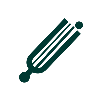 Tuning Fork Logo #003932