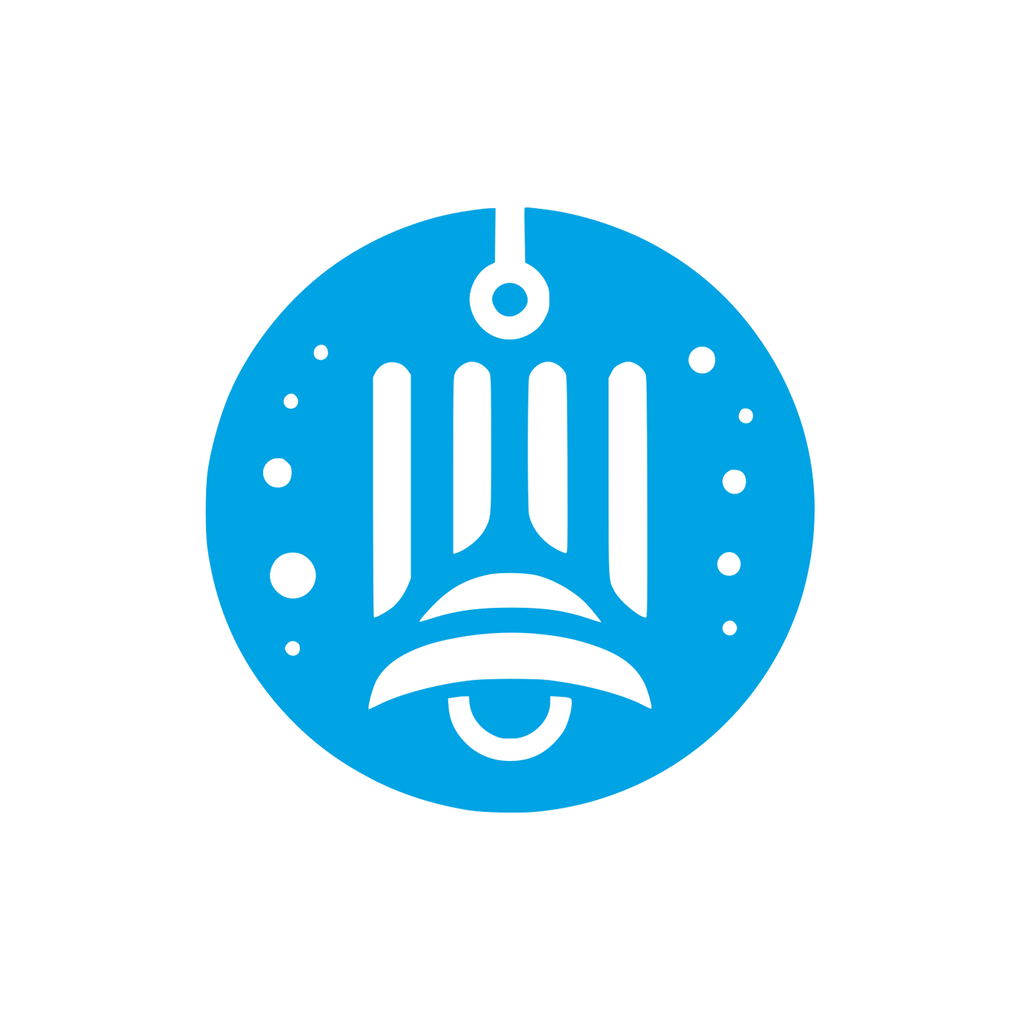 Bold Bell Logo #00a3e4