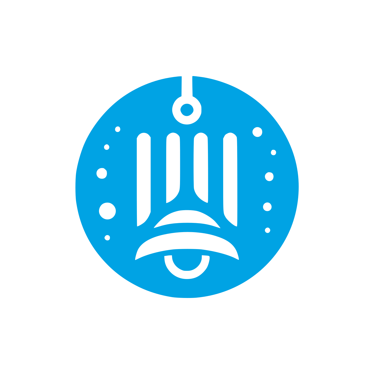 Bold Bell Logo #00a3e4