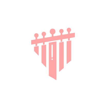 Wind Chimes Hanging Bell Icon #ffa6a6