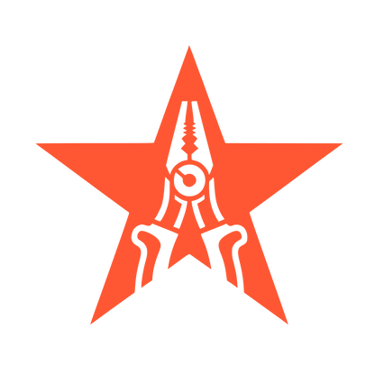 Pliers Star Logo #FF5733