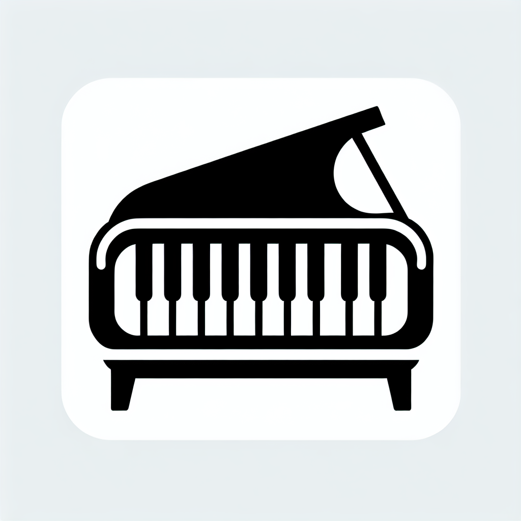 Piano Themed Logo