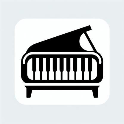 Piano Themed Logo