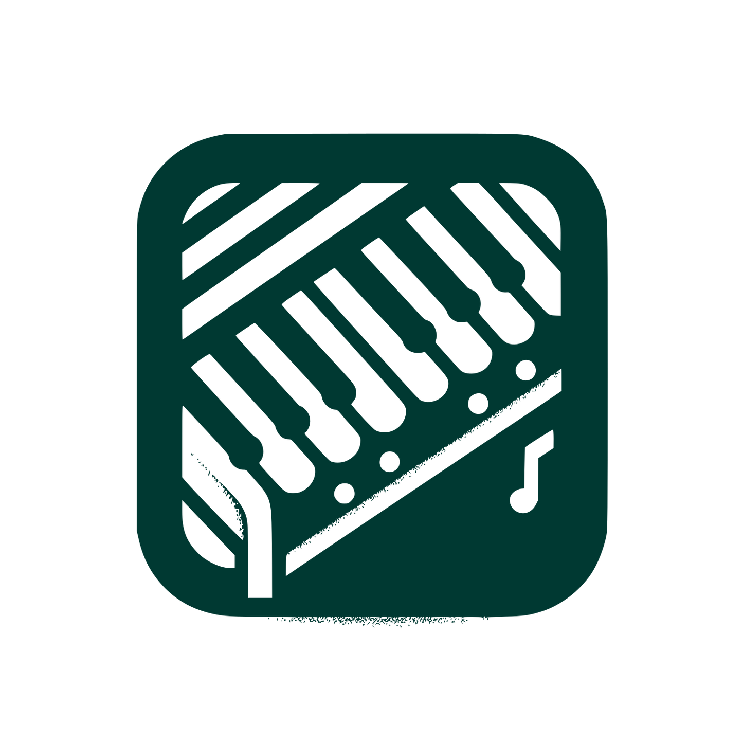 Musical Piano Logo #003932