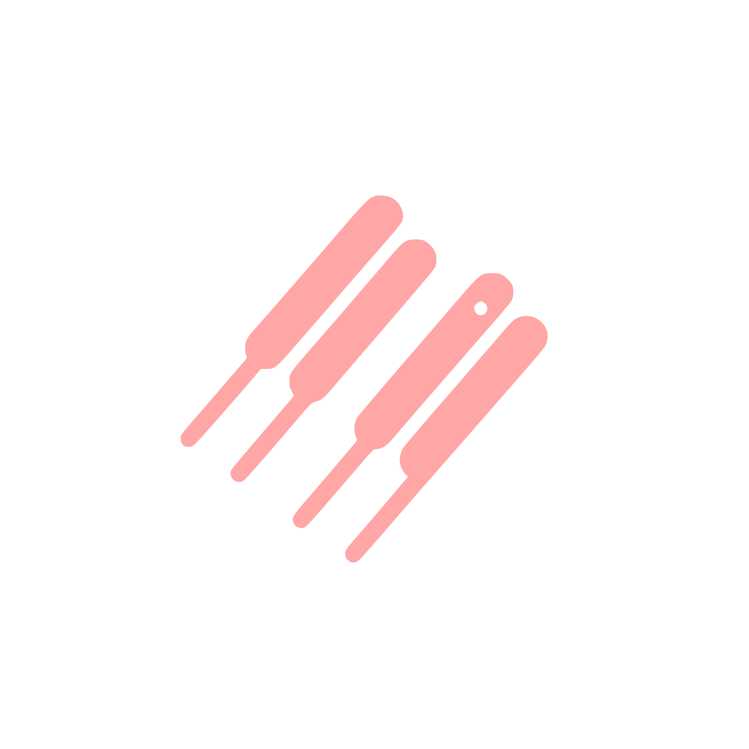 Logo Featuring Tools #ffa6a6