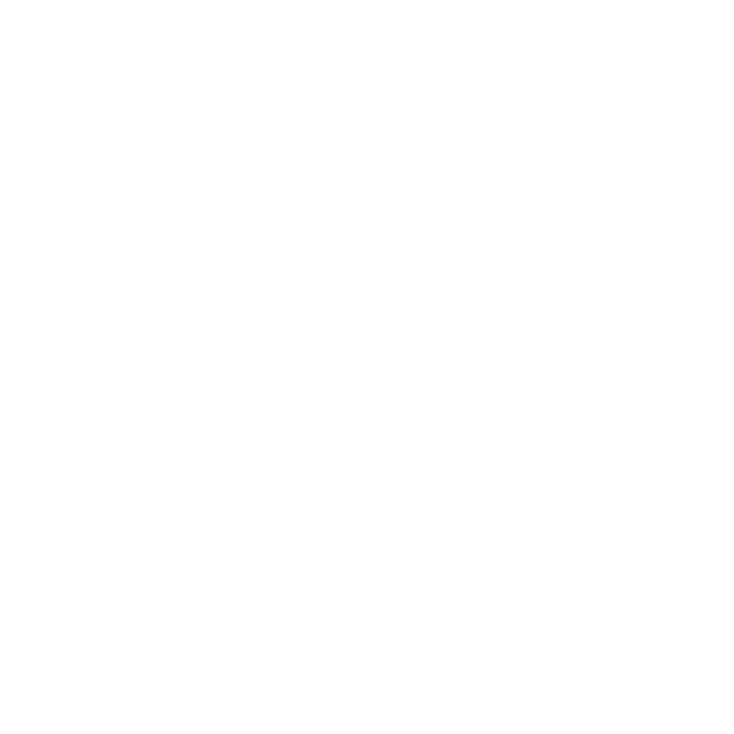 Trash Bin Logo #ffffff