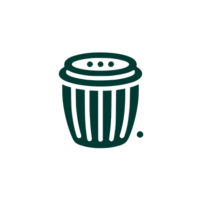 Trash Bin Logo #003932