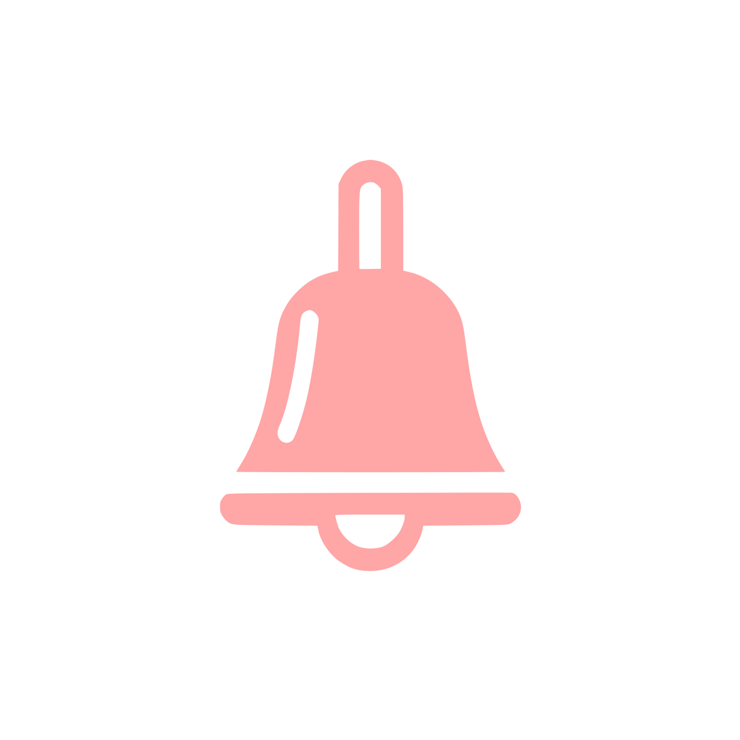 Bell Logo Design #ffa6a6