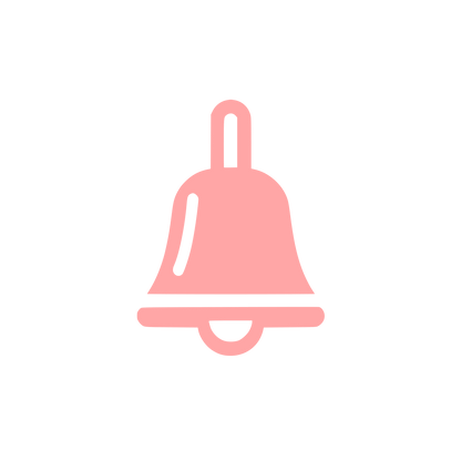 Bell Logo Design #ffa6a6