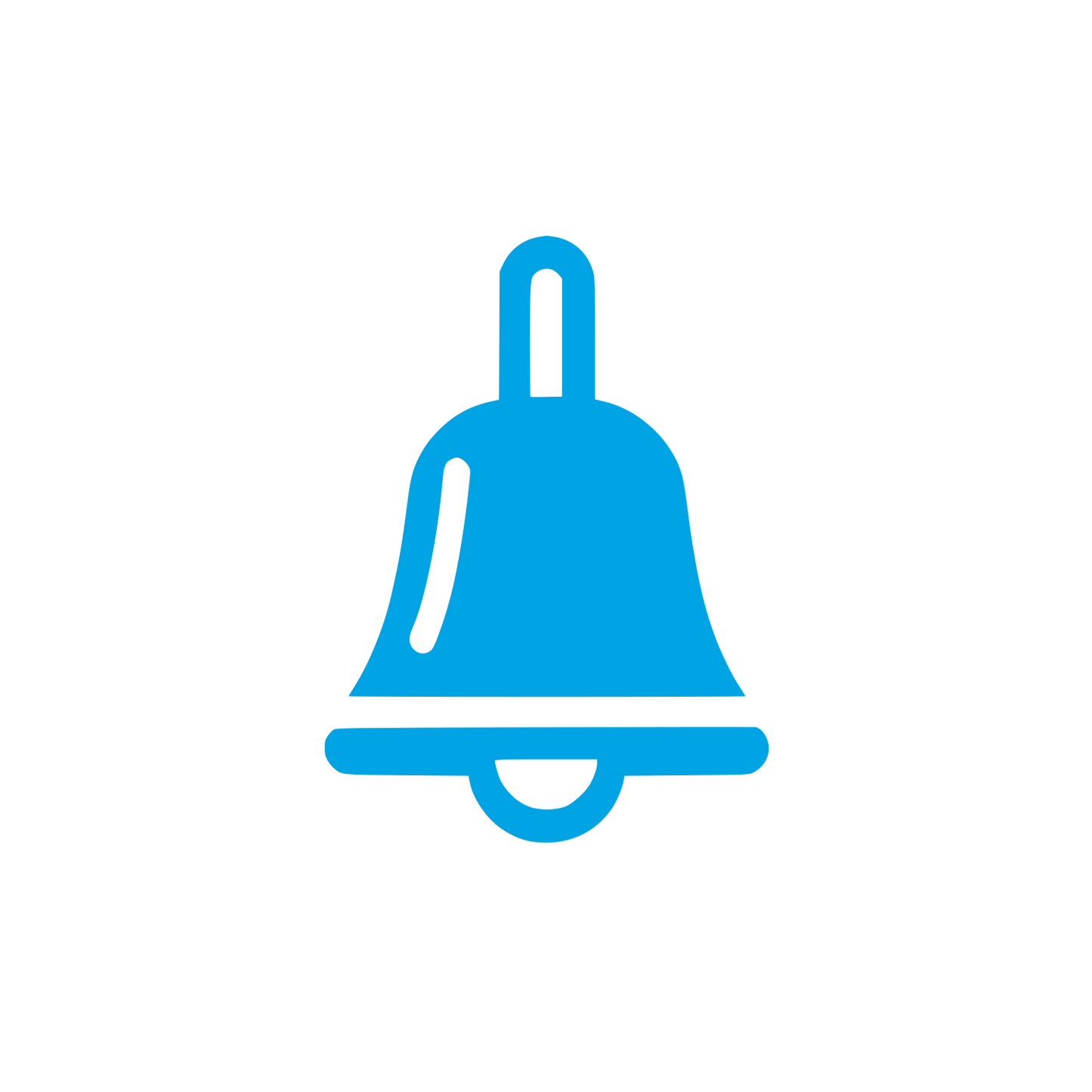 Bell Logo Design #00a3e4
