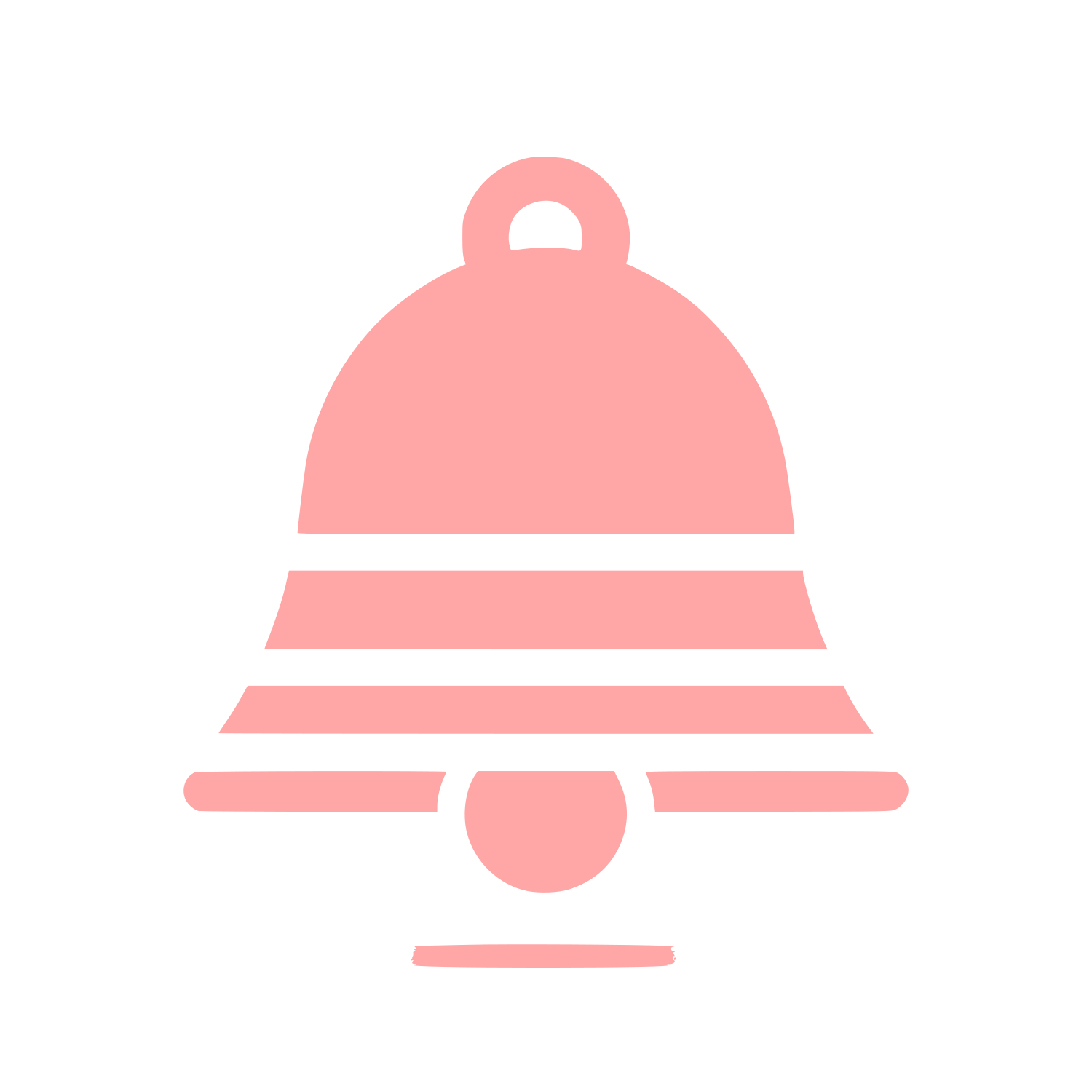 Bell Logo Design #ffa6a6
