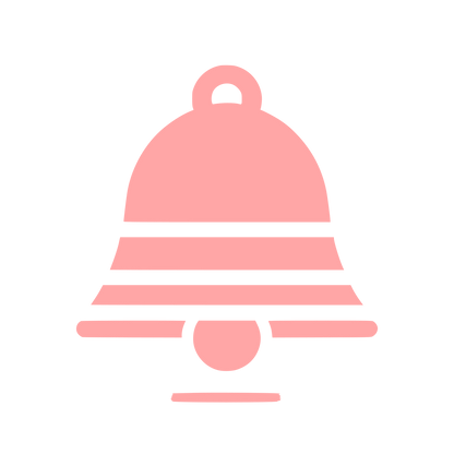 Bell Logo Design #ffa6a6