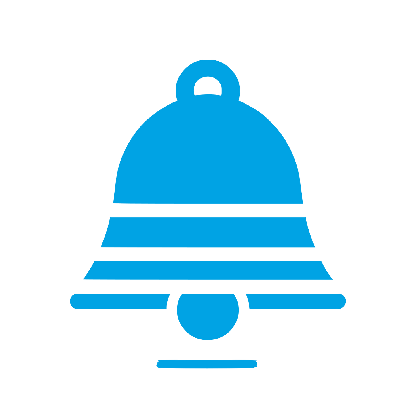 Bell Logo Design #00a3e4