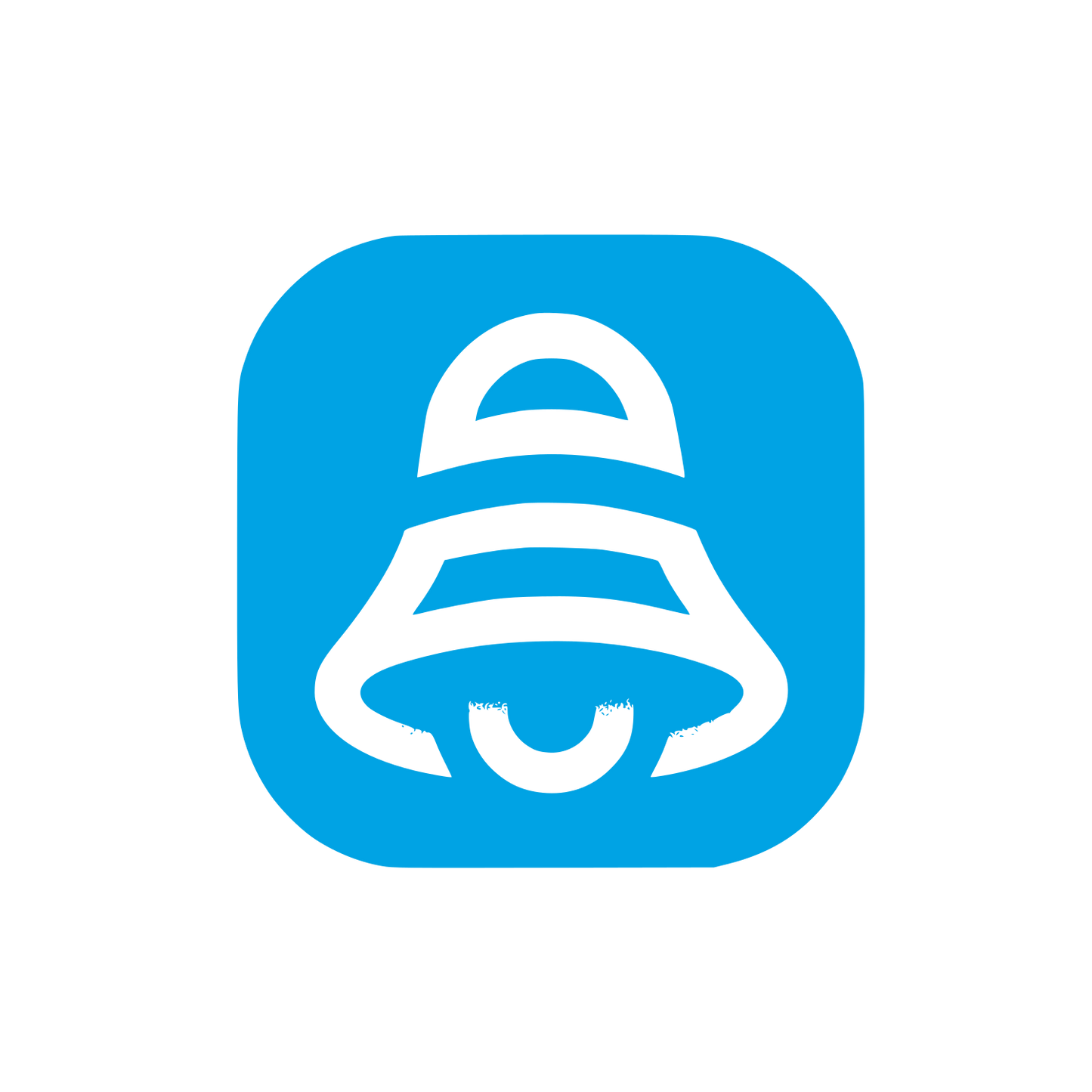 Bell Logo Design #00a3e4