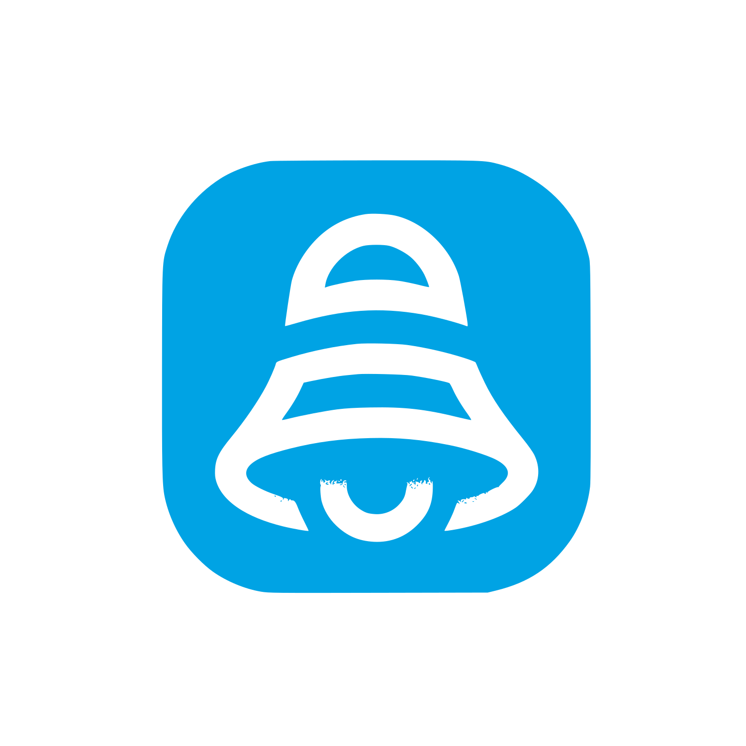 Bell Logo Design #00a3e4