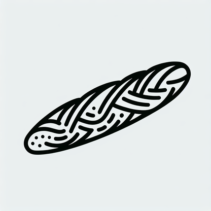 Baguette Bread Illustration