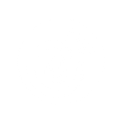 Logo with Brass Instrument #ffffff