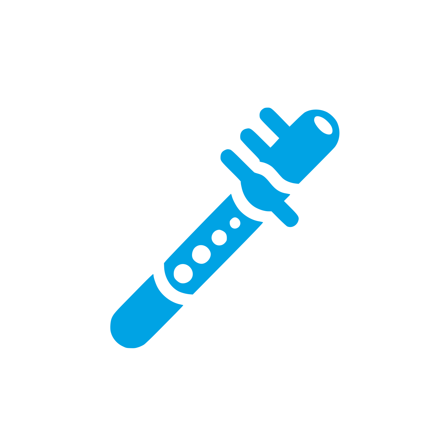 Laboratory Equipment Logo #00a3e4