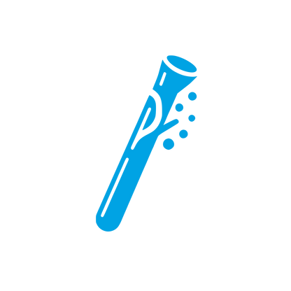 Chemical Lab Logo #00a3e4