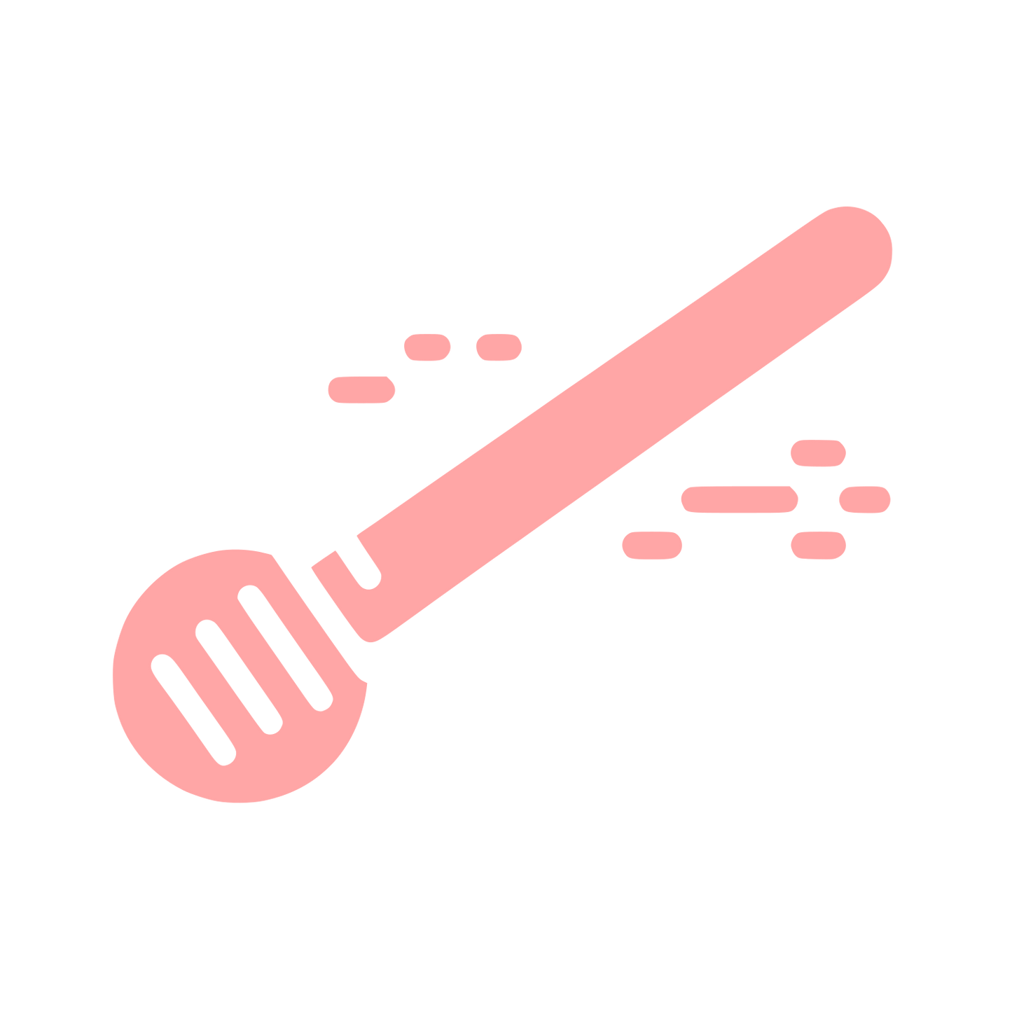 Didgeridoo Music Icon #ffa6a6