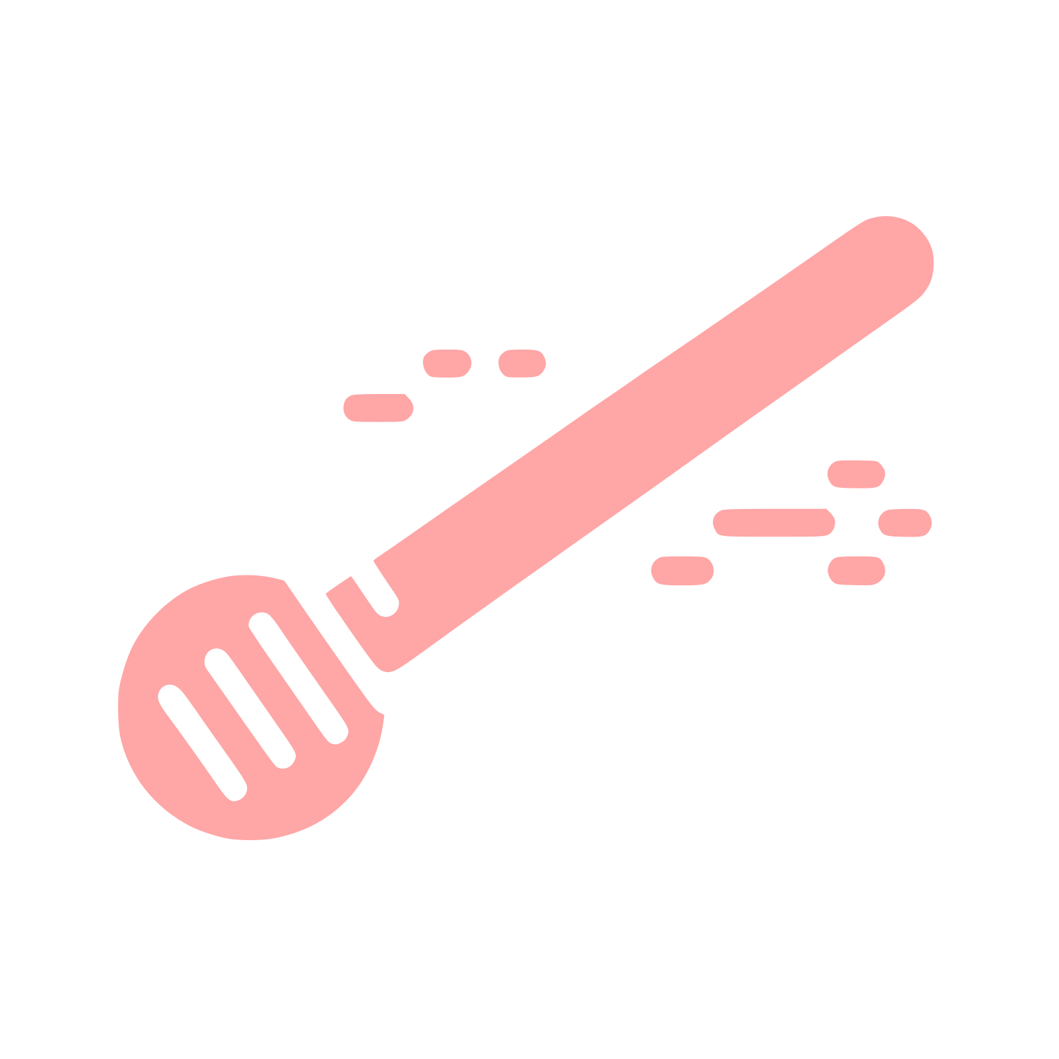 Didgeridoo Music Icon #ffa6a6