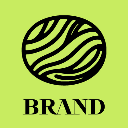 Wavy Stripes Oval Logo preview