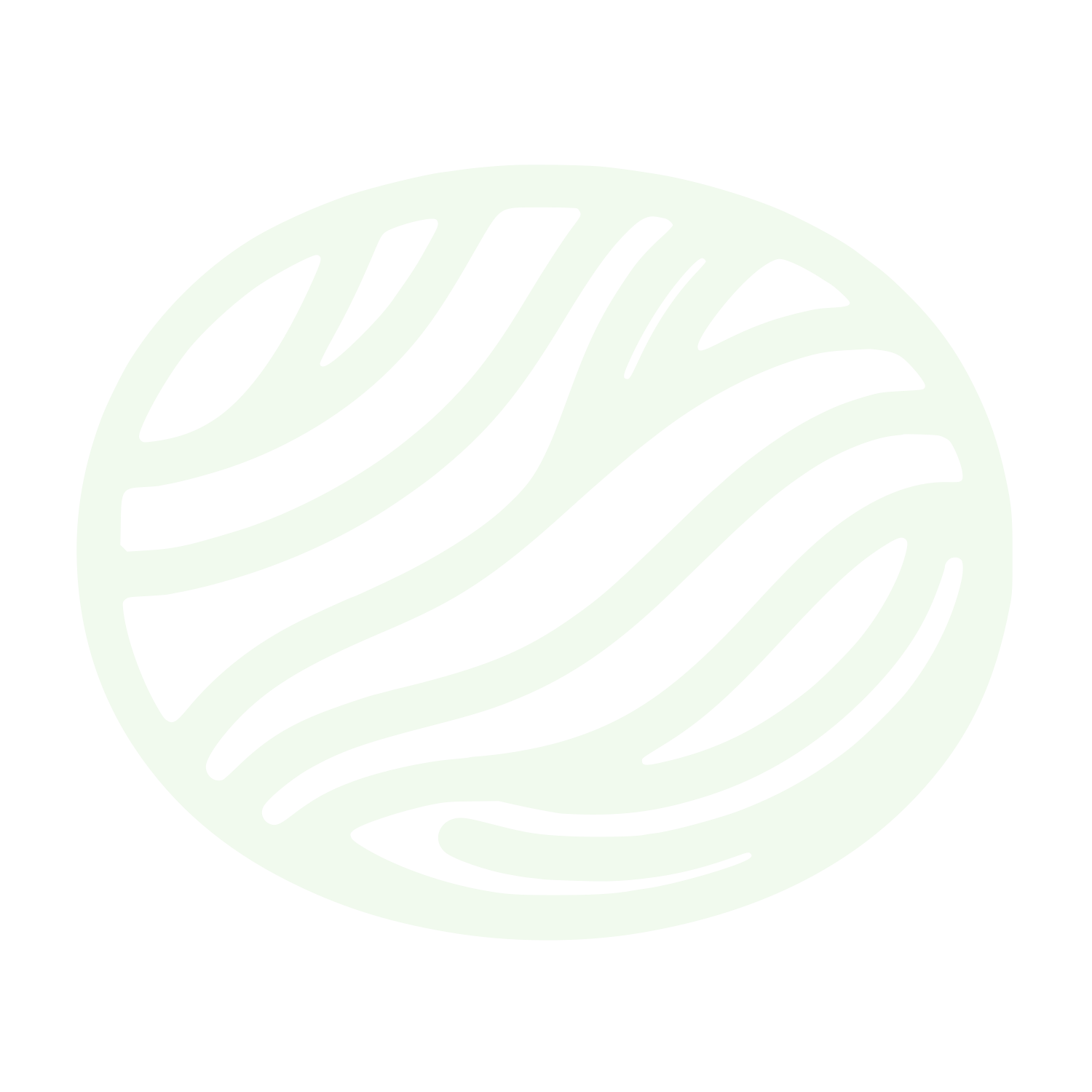Wavy Stripes Oval Logo #F1FAEE