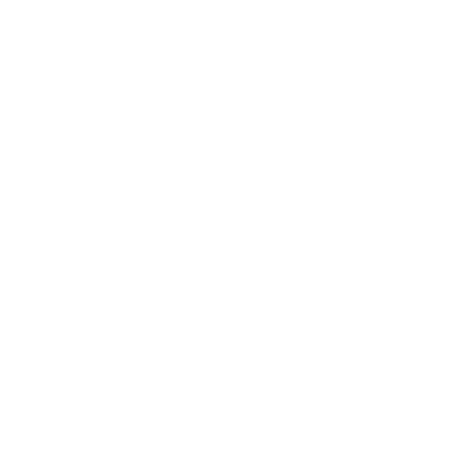 String Instrument Logo #ffffff