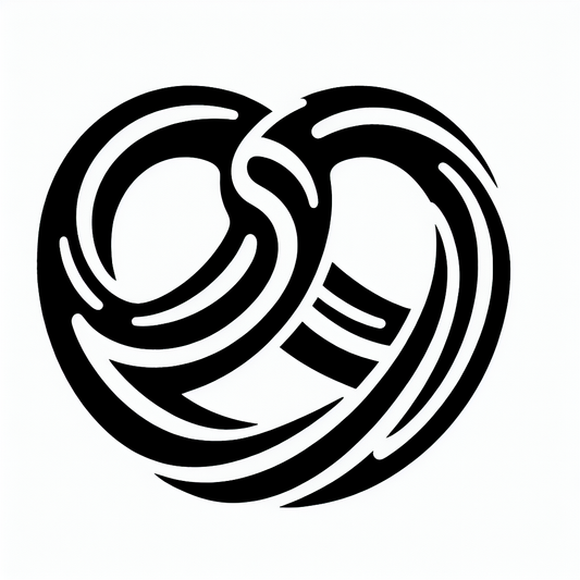 Intertwined Swirl Pretzel Icon