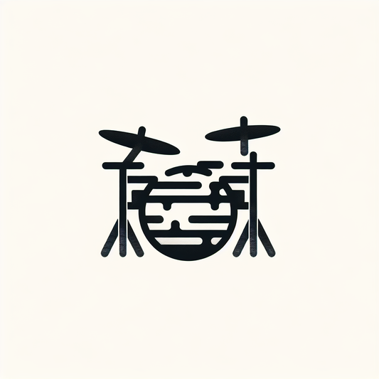 Drumset Logo Design