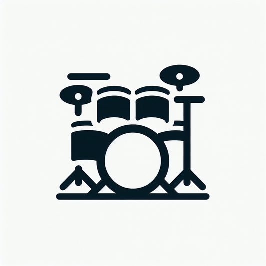 Drum Set Logo Design