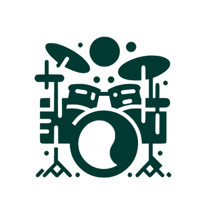 Music Drum Logo #003932