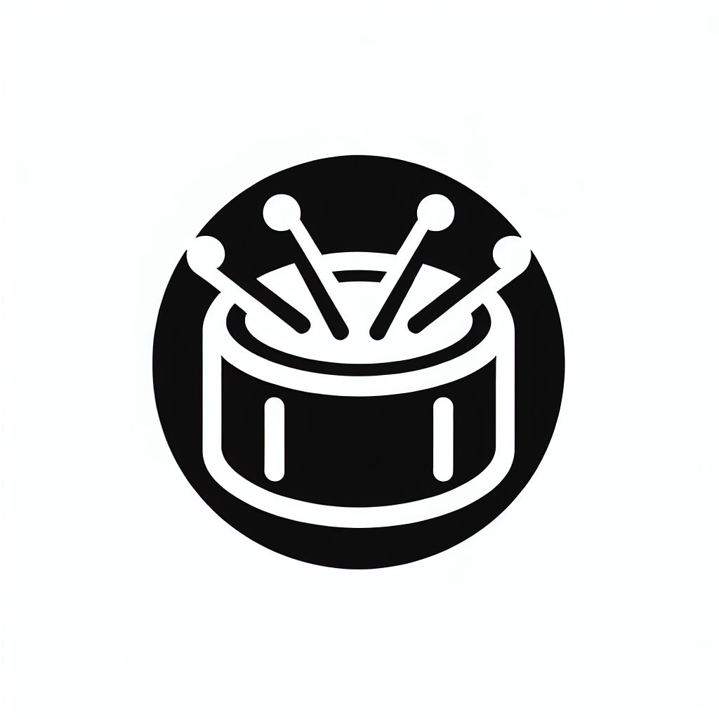 Creative Drum Logo