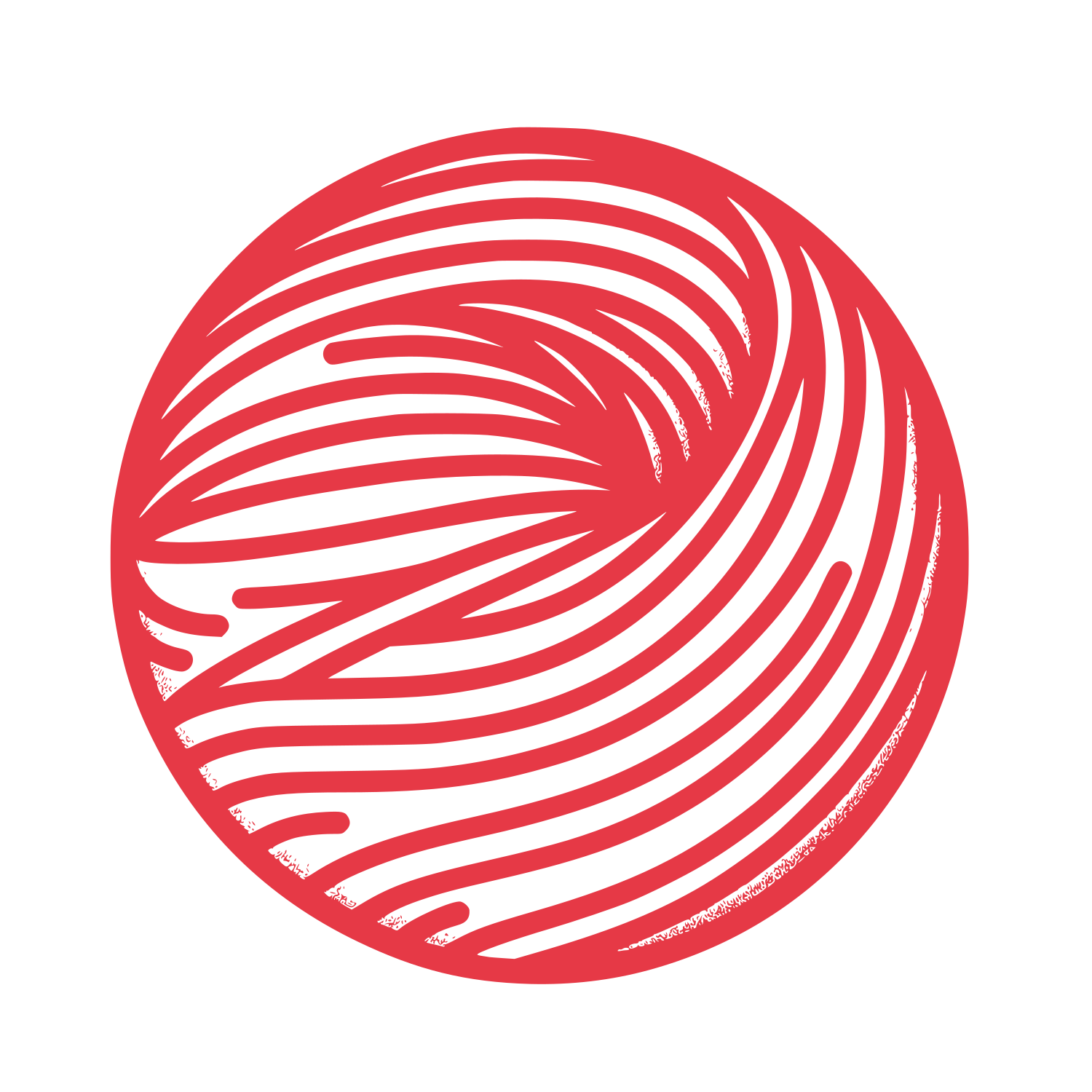Bakery Swirl Logo #E63946