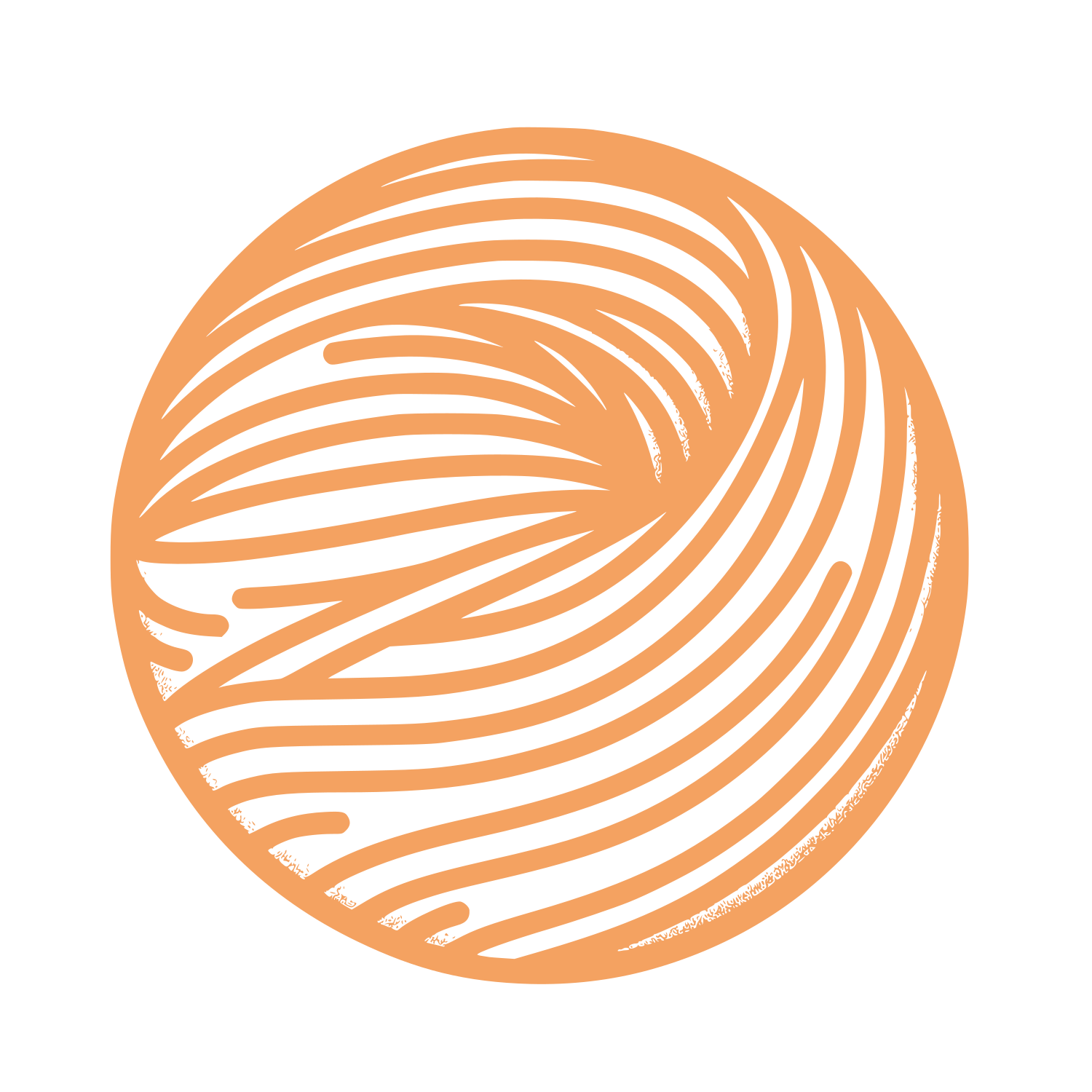 Bakery Swirl Logo #F4A261
