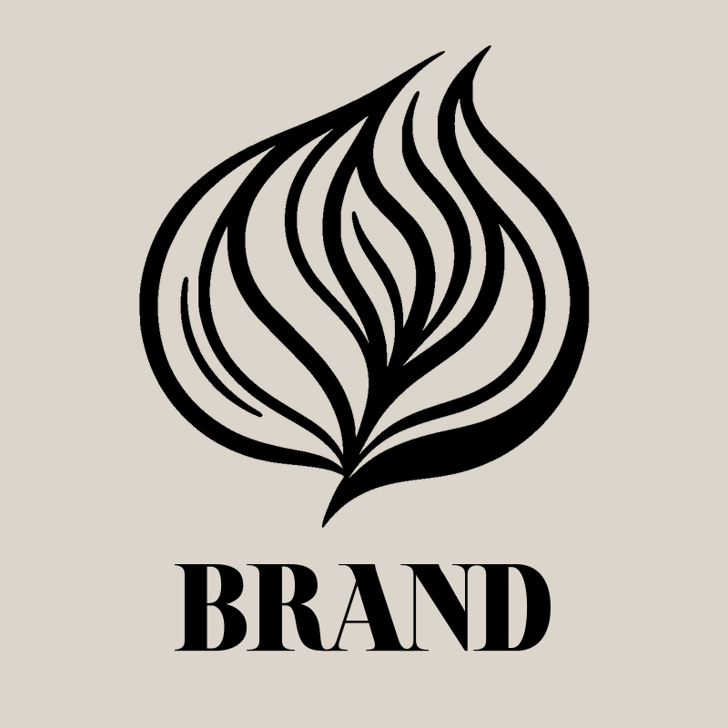 Elegant Flame Leaf Graphic preview