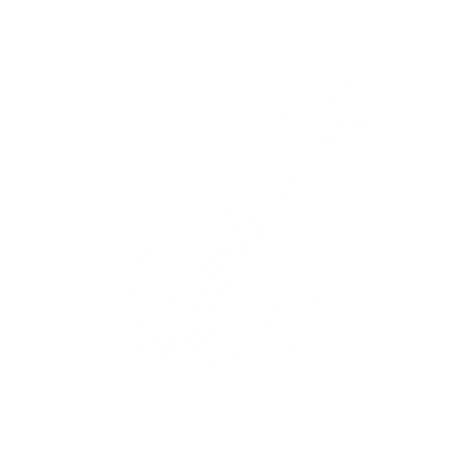 Logo with String Instrument #ffffff