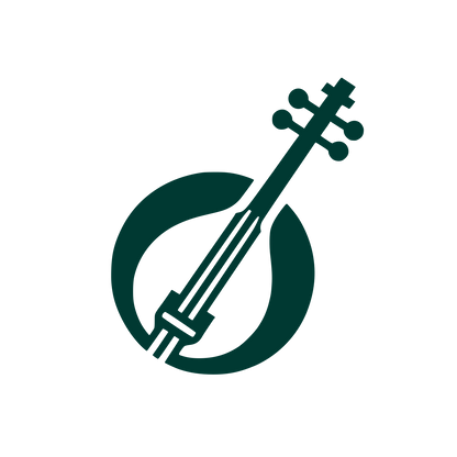 Logo with String Instrument #003932