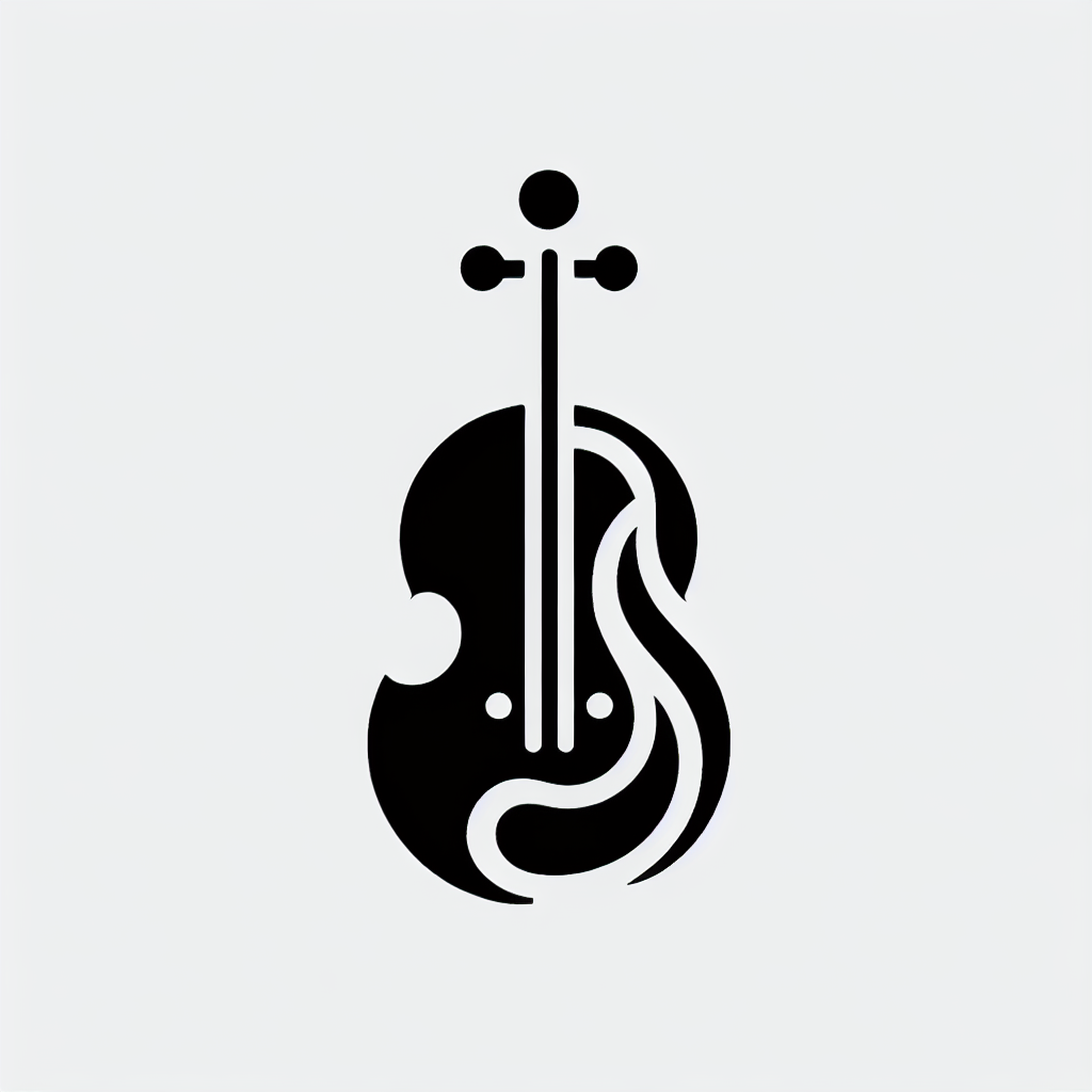 Violin Shape Logo
