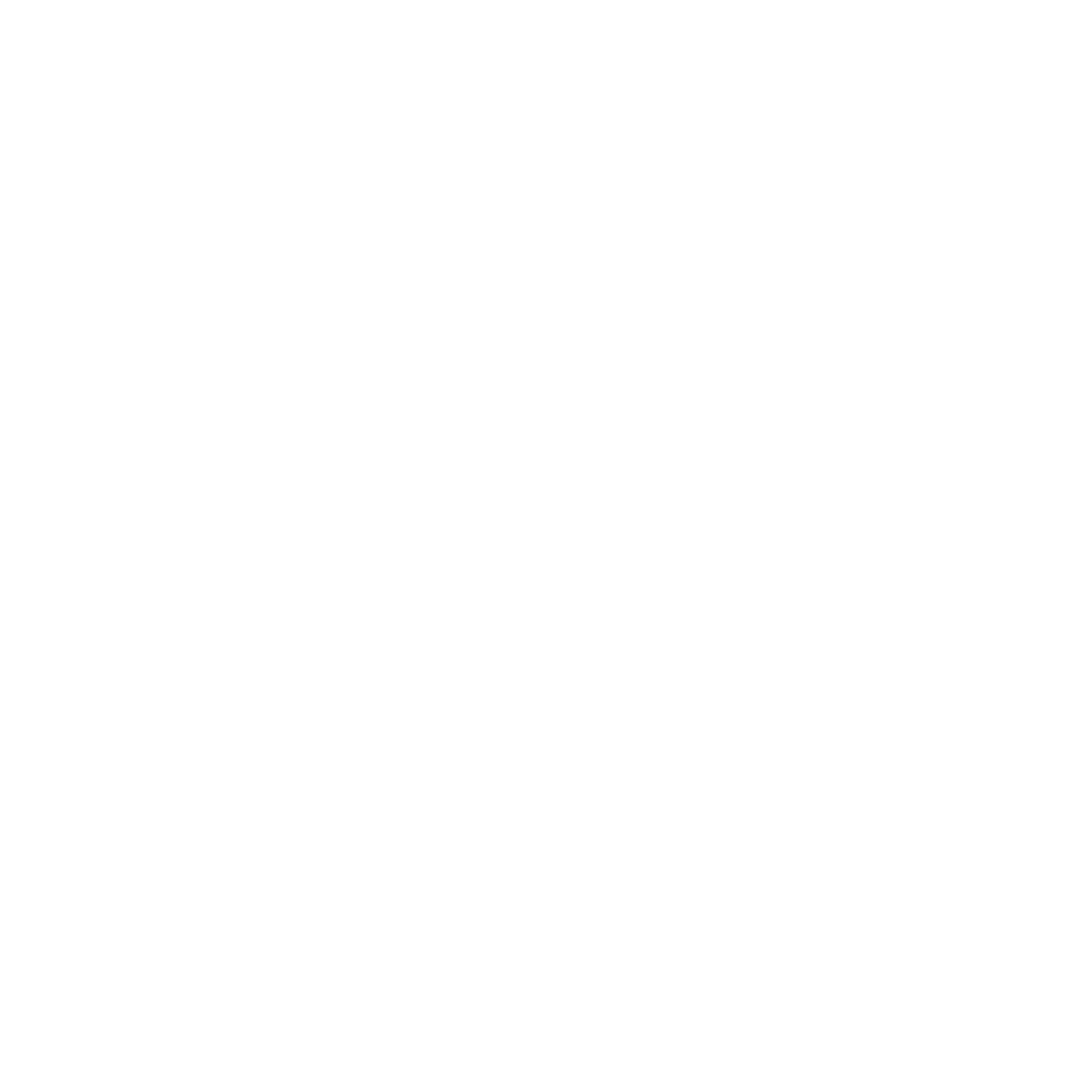 Violin Shape Logo #ffffff