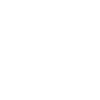 Logo with Intertwined Flutes #ffffff