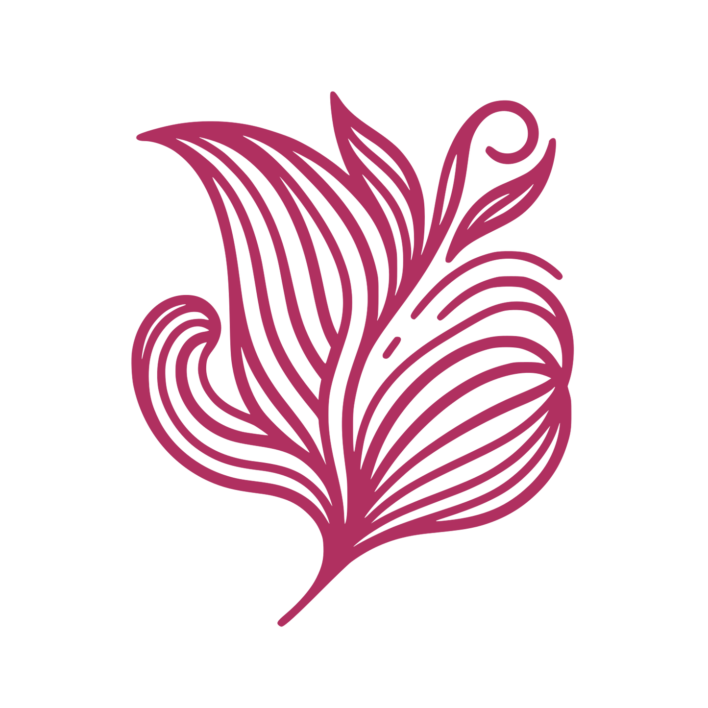 Feather Flower Cleaning Logo #B03060