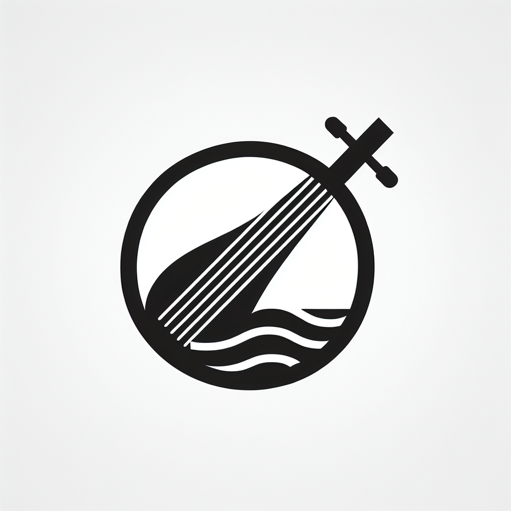 Logo with Musical Elements