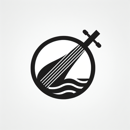 Logo with Musical Elements